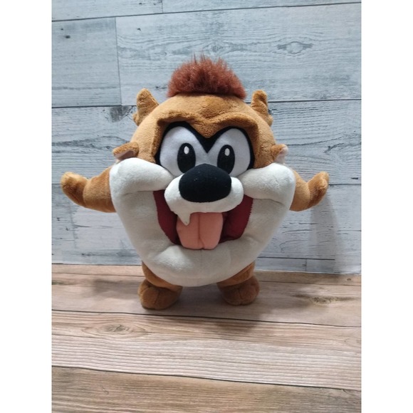 Baby Looney Toons Taz Warner Bros Tazmanian Devil Plush - Picture 1 of 3